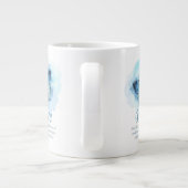 Christelijke bijbelvlinder voor vrouwen: Vrede Grote Koffiekop (Achterkant)