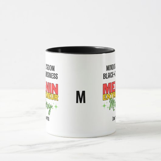 Christelijke Black-Owned Business MELANIN MEESTERS Mok (Midden)