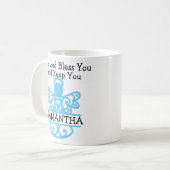 Christelijke Blessenaar Lord Bless U houdt u C Koffiemok (Voorkant links)