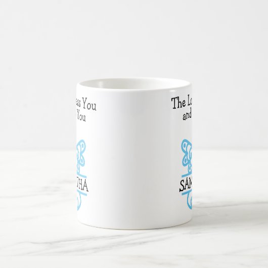 Christelijke Blessenaar Lord Bless U houdt u C Koffiemok (Center)