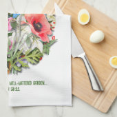 Christelijke BLOEI WAAR U BENT GEPLANT Bloemen Pla Theedoek (Quarter Fold)