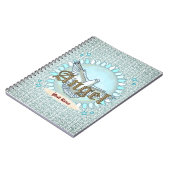 Christelijke Blue Angel Dove Notitieboek (Linkerzijde)