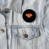 Christelijke bodybuilding aangedreven ronde button 5,7 cm (In situ)