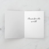 Christelijke boodschap Christus voor de wereld Kaart (Binnen)