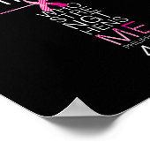 Christelijke borstkanker Cross Religieuze Bijbel V Poster (Hoek)