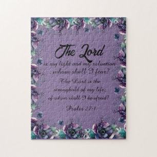 Christelijke botanische drieluik muurkunst legpuzzel