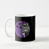 Christelijke Bowling Funny Personalized Team Gift Koffiemok (Links)