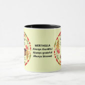 Christelijke BREAD VAN LEVEN Happy Thanksgiving Mok (Midden)