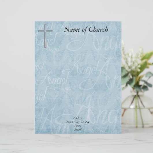 Christelijke briefhoofd (Staand voorkant)