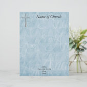 Christelijke briefhoofd sjabloon (Staand voorkant)