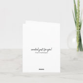 Christelijke briefpapier Filippenzen 4:8 wat dan o Kaart (Achterkant)