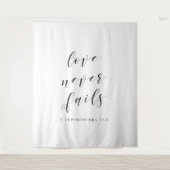 Christelijke bruiloft-achtergrond kerkelijke cerem wandkleed (Voorkant)