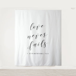 Christelijke bruiloft-achtergrond kerkelijke cerem wandkleed