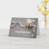 Christelijke bruiloft Kaart (Gele Bloem)