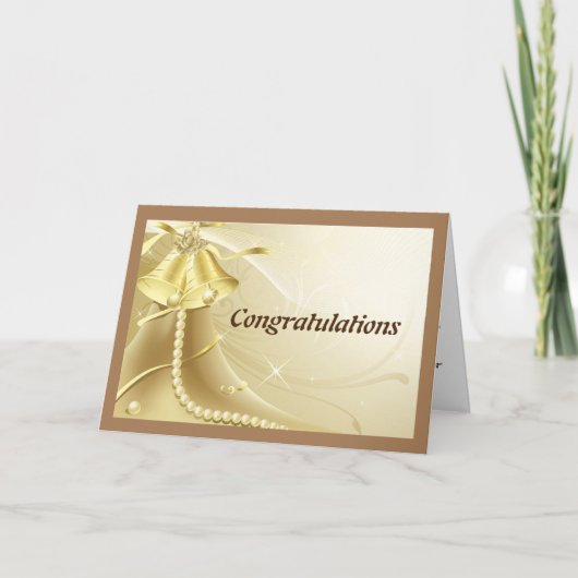 Christelijke bruiloft Kaart (Voorkant)