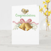 Christelijke bruiloft Kaart (Gele Bloem)