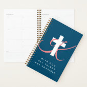 Christelijke bruiloft met aangepast religieus krui planner (Display)