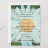 Christelijke bruiloft met echte witte maisbloem kaart (Voorkant)