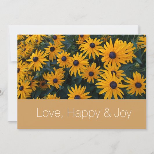 Christelijke bruiloft met lichtgele maisachtige bl kaart (Achterkant)