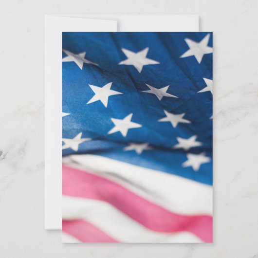 Christelijke bruiloft met patriottische Amerikaans Kaart (Achterkant)