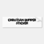 Christelijke Bumpersticker (Voorkant)