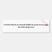 Christelijke bumpersticker (Voorkant)