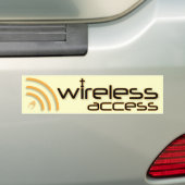 Christelijke bumpersticker voor draadloze toegang (Op auto)