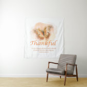 Christelijke butterfly bijbel voor vrouwen: dankba wandkleed (In situ)