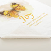Christelijke butterfly bijbel voor vrouwen: Joy Sherpa Deken (3/4)