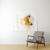 Christelijke butterfly bijbel voor vrouwen: Joy Wandkleed (In Situ (horizontaal))