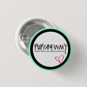 Christelijke Button "PBPGINFWMY" (Voorkant /achterkant)