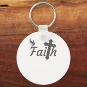 Christelijke cadeaus voor het vrouwelijke christen sleutelhanger (Voorkant)