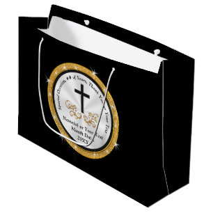 Christelijke cadeautassen, speciaal gepersonalisee groot cadeauzakje