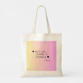 Christelijke Canvas tas (Achterkant)