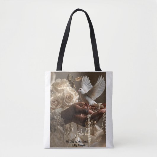 Christelijke Canvas tassen, herbruikbaar Christeli Tote Bag (Voorkant)