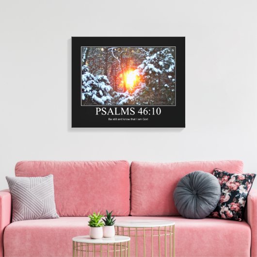 CHRISTELIJKE CANVAS WALL ART AFDRUK (Insitu (Woonkamer))