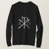 Christelijke Chi Rho T-Shirt Labarum Christogram C (Design voorkant)