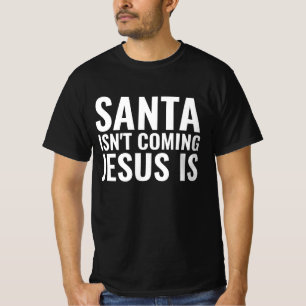 CHRISTELIJKE CHRISTMAS-JESUS KOMT SNEL AAN OP T-SH T-SHIRT