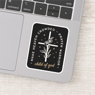Christelijke citaten donkere academia esthetisch sticker