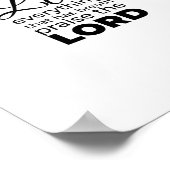 Christelijke citaten over geloof poster (Hoek)