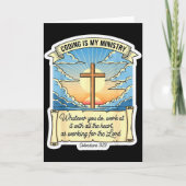 Christelijke Coder Coderen Is Mijn Bediening Progr Kaart (Voorkant)