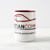 Christelijke commutatie-Mok Tweekleurige Koffiemok (Center)