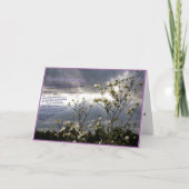 Christelijke condoleancekaart kaart (Voorkant)