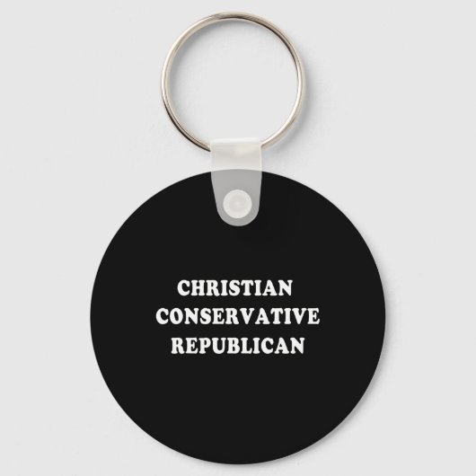 Christelijke conservatieve Republikein Sleutelhanger (Voorkant)