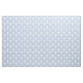 Christelijke Corss White op Blue Damask Pattern Stof (Yard (91,4 cm))
