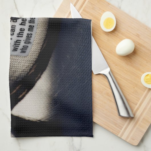 Christelijke Cowboy Kitchen Towel Theedoek (Quarter Fold)