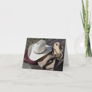 Christelijke Cowboy Westerne Southwest Note Card Kaart