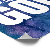 Christelijke creatie Galaxy Verse Heavens verklare Poster (Hoek)