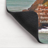 Christelijke creatie van vuurtoren voor het Zee va Muismat (Hoek)