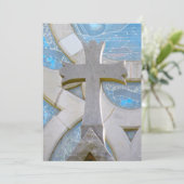 Christelijke Cross Flat Kaart (Staand voorkant)